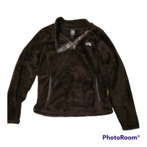 The North Face, Black, Fuzzy, Pullover, Size Small
